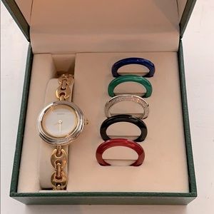 Classic Gucci bezel watch